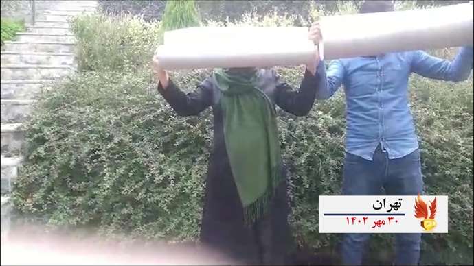 فعالیتهای کانونهای شورشی به‌ مناسبت ۳۰مهر سالروز معرفی رئیس جمهور برگزیده شورای ملی مقاومت ایران