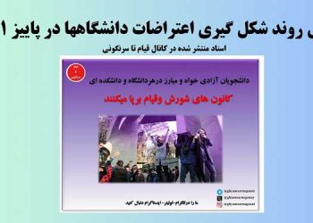 بررسی روند شکل گیری اعتراضات دانشگاهها در پاییز ۱۴۰۱