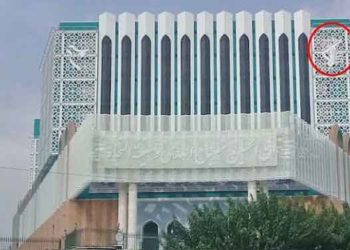 تهاجم قهرمانان کانونهای شورشی و انفجارهای سنگین در مقر ستاد فرماندهی سپاه حفاظت تهران بزرگ در عشرت آباد در قلب تهران