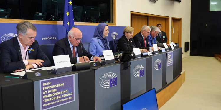 سخنرانی خانم مریم رجوی در کنفرانس پارلمان اروپا - استراسبورگ