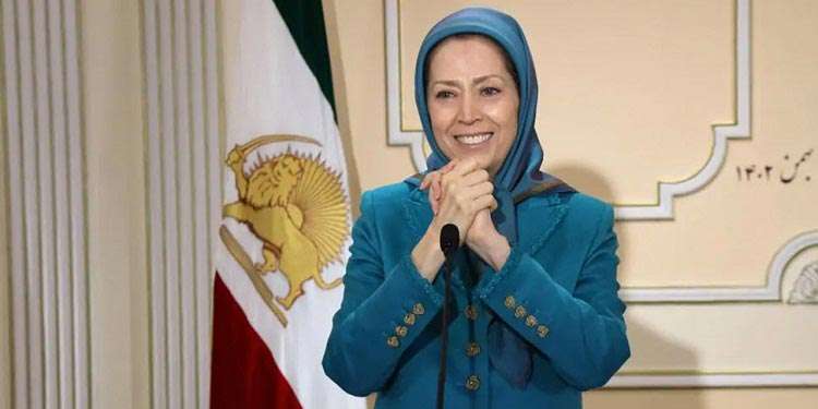 سخنان خانم مریم رجوی در گردهمایی ایرانیان در سالگرد انقلاب ضدسلطنتی مردم ایران