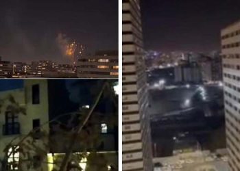 فریادهای مرگ بر خامنه ای لعنت بر خمینی بر فراز بامها در شب سالگرد انقلاب ضدسلطنتی