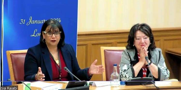 کنفرانس در پارلمان انگلستان - سخنرانی بارونس ورما عضو مجلس اعیان انگلستان