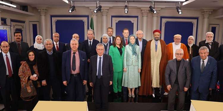 کنفرانس به‌ مناسبت ماه مبارک رمضان با حضور خانم مریم رجوی رئیس‌ جمهور برگزیده مقاومت ایران