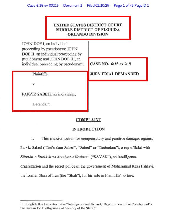 United States district court-middle district of Florida Orlando division