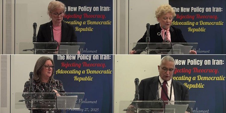 کنفرانس در پارلمان انگلستان - یک سیاست جدید در قبال ایران: رد دیکتاتوریهای شاه و شیخ، حمایت از جمهوری دموکراتیک