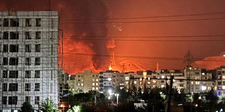 گسترش جنگ با حملات سنگین هوایی و موشکی به ایران و اسراییل