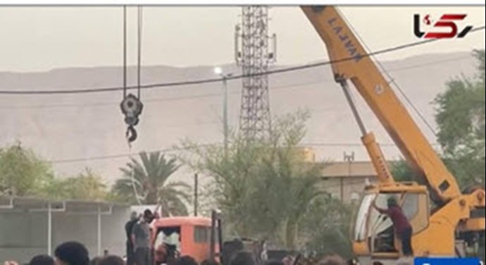 اعدام در ملأ عام در لارستان فارس