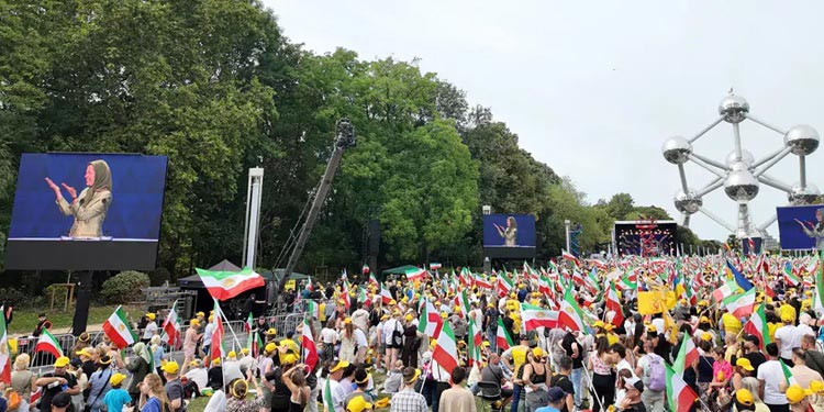 سخنرانی خانم مریم رجوی در گردهمایی ایران آزاد ۱۴۰۴ – بروکسل