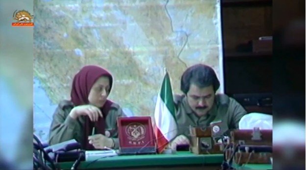مسعود رجوی - فرمانده عملیات فروغ جاویدان