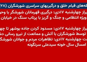شعله‌ های قیام خلق و درگیریهای سراسری شورشگران (۲۸)