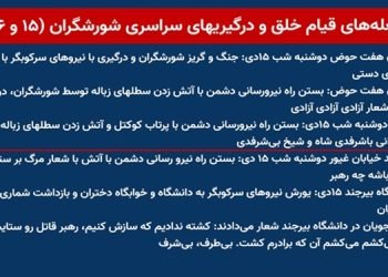 شعله های قیام خلق و درگیریهای سراسری شورشگران (۱۵و۱۶)
