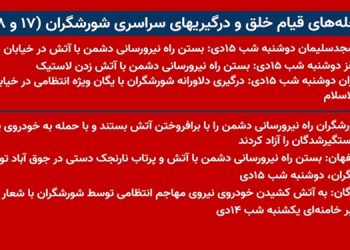 شعله های قیام خلق و درگیری‌های سراسری شورشگران (۱۷و ۱۸)