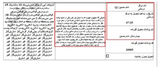 سازمان اروژانس کشور-شهید مجهول الهویه۲