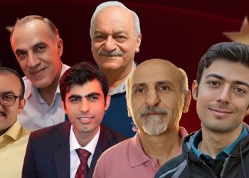 بیانیه ۶ مجاهد قهرمان سربه‌دار وحید بنی عامریان، سیدمحمد تقوی، بابک علیپور، پویا قبادی، اکبر دانشور کار و ابوالحسن منتظر