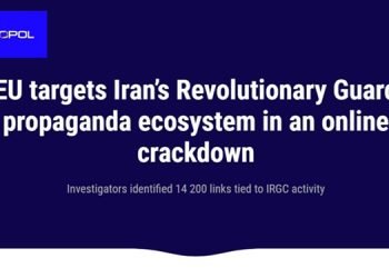 یوروپل ۱۴هزار و ۲۰۰ محتوای آنلاین مرتبط با سپاه پاسداران را هدف قرار داد