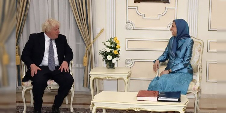 دیدار و گفتگوی خانم مریم رجوی با آقای بوریس جانسون نخست وزیر انگلستان ۲۰۲۲-۲۰۱۹