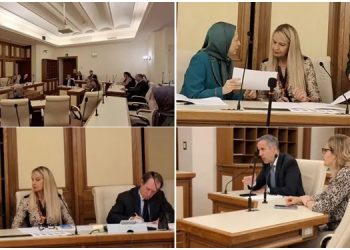 سخنرانی خانم مریم رجوی در جلسه استماع کمیسیون حقوق‌بشر سنای ایتالیا