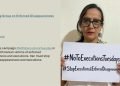 آنا لورنا دلگادیلو از کارگروه ناپدیدشدگان قهری سازمان ملل به کارزار سه‌شنبه‌های نه به اعدام می‌پیوندد